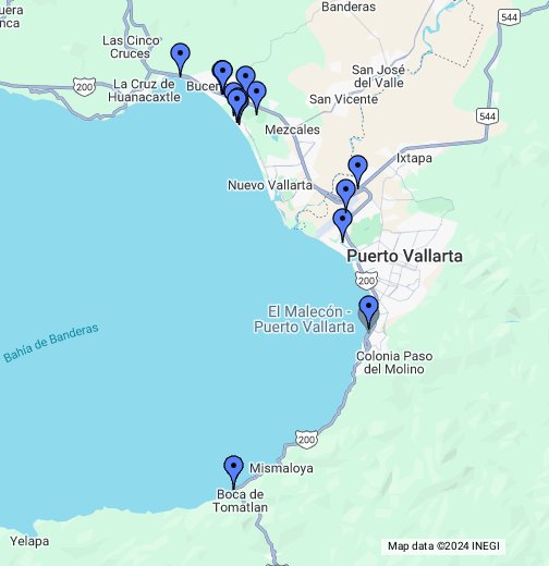 Vegan and vegetarian Restaurants in Puerto Vallarta - Google My Maps