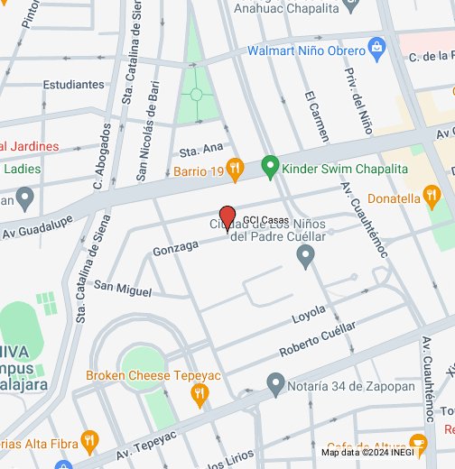 GCI Casas - Google My Maps