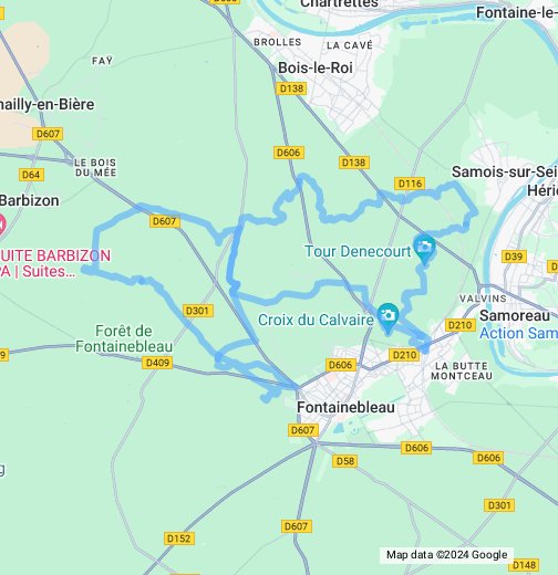 Interactive maps - Château de Fontainebleau