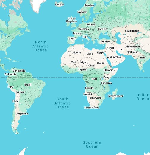 map bản đồ thế giới
