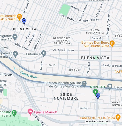 Tijuana, Baja California - Google My Maps