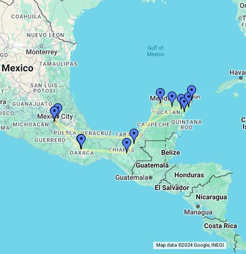 MEXIQUE - Google My Maps