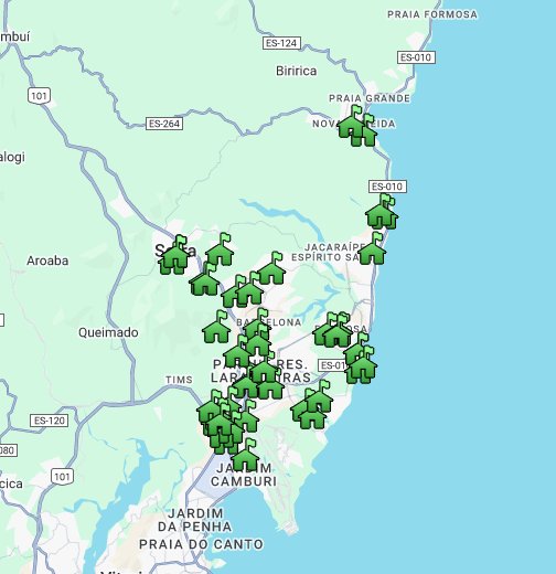 Campus/Vila Xavier - Google My Maps
