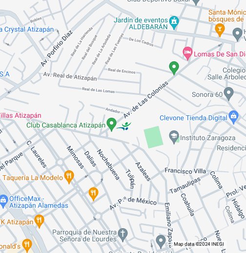 Club Casablanca Atizapán - Google My Maps