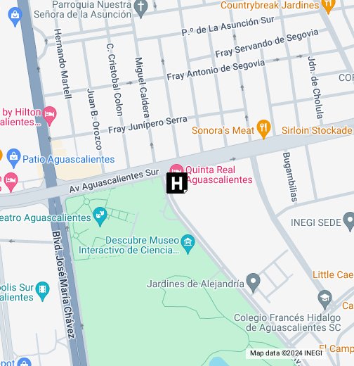 Hotel Quinta Real Aguascalientes, México - Google My Maps