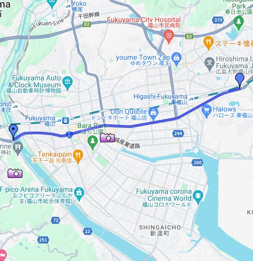 福山- Google My Maps