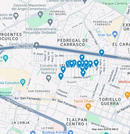 Isidro Fabela (La Carrasco) - Google My Maps