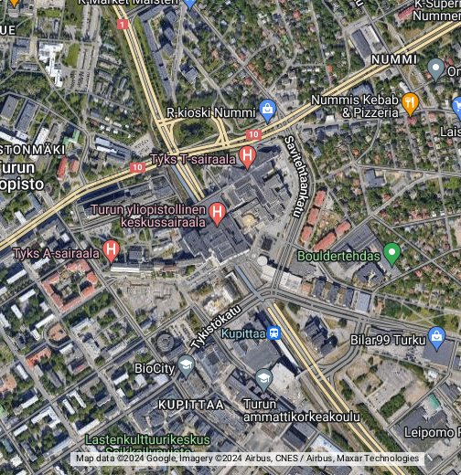 Runner's High Turun treeni- ja kokoontumispaikat - Google My Maps