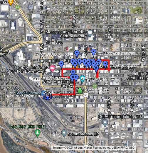 Map Of Grand Junction Colorado Get Map Update