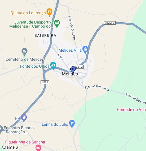 Melhado / Imperador - Google My Maps