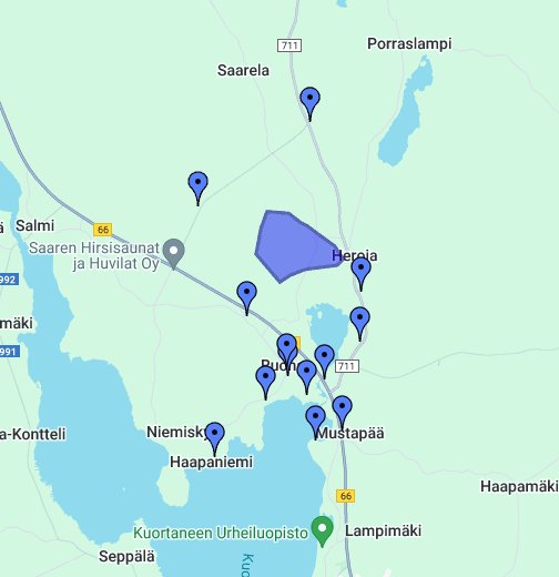 Suomen sodan opastuskeskus - Google My Maps