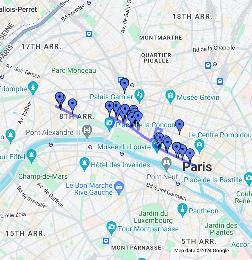 Paris Store map. All Paris Stores maps.