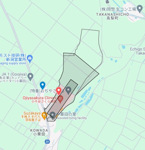 新潟県・小千谷陸軍飛行場(中越飛行場)跡地 - Google My Maps