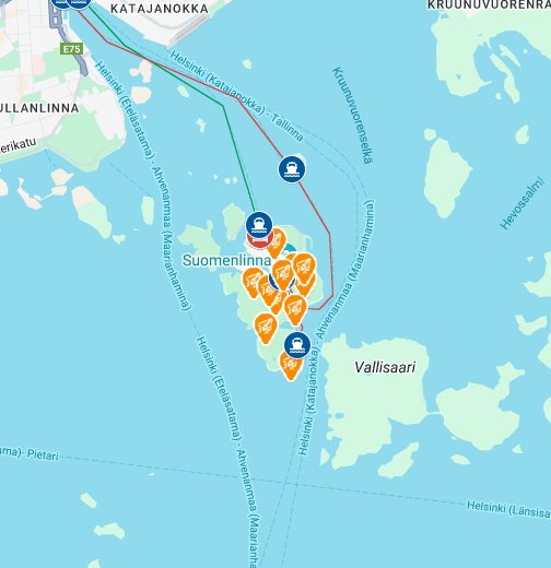 Fortaleza de Suomenlinna (Helsinki, Finlandia) - Google My Maps
