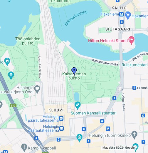 Kaisaniemen iso kenttä, Kaisaniemi (H) - Google My Maps