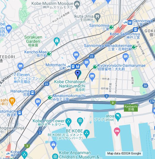 神戸南京町 Google My Maps