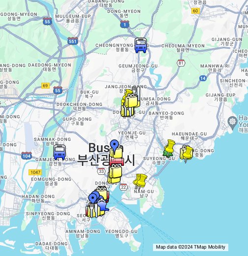 釜山 - Google My Maps
