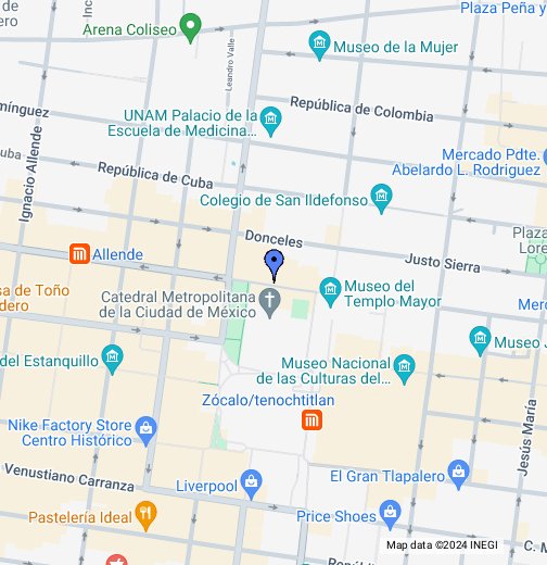 Centro Cultural España - Google My Maps