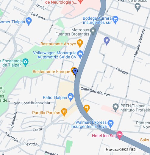 Restaurante Enrique - Google My Maps