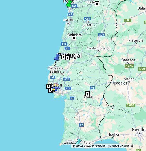 Portugal  Mapas de Portugal e do mundo