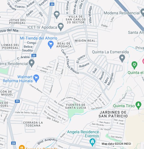 Apodaca - Google My Maps