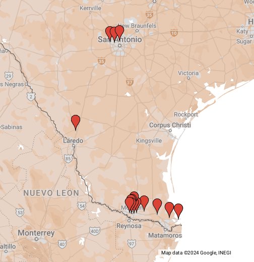 Doña Tota USA Locations - Google My Maps