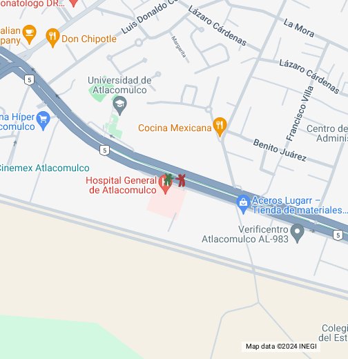 Hospital General Atlacomulco - Google My Maps