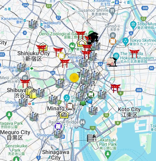 Detailed Map｜35. Tachikawa｜Tokyo Sightseeing Accessibility Guide