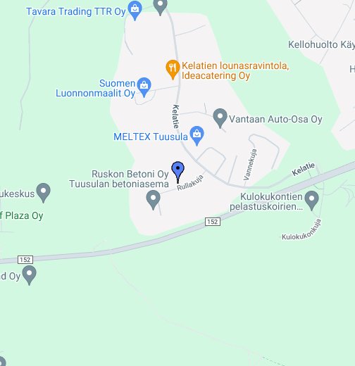Honka Trading Oy Vantaa - Google My Maps