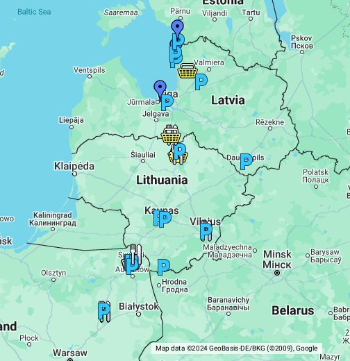 Via Baltica - Google My Maps