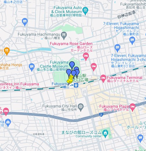 福山城- Google My Maps