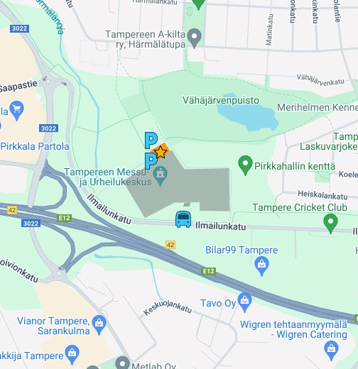 Tampereen Messut Oy toimisto - Google My Maps
