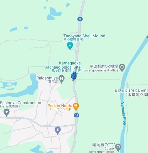 亀ヶ岡石器時代遺跡 Google My Maps