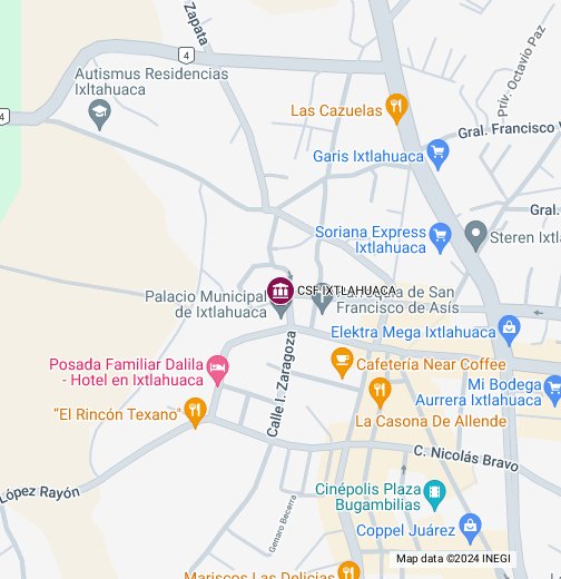 CENTRO DE SERVICIOS FISCALES IXTLAHUACA - Google My Maps