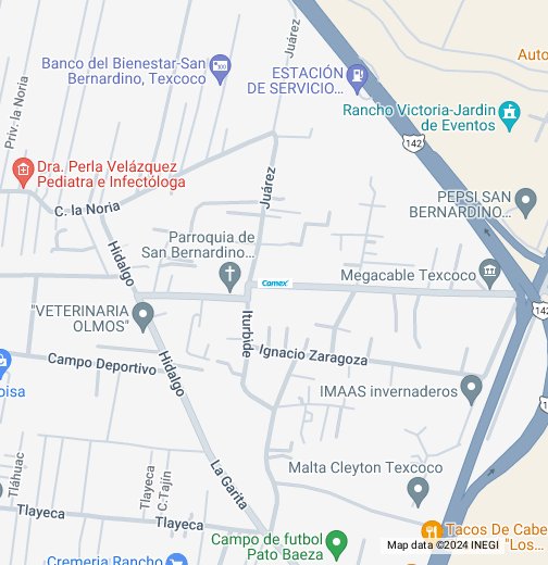 Suc. San Bernardino - Google My Maps