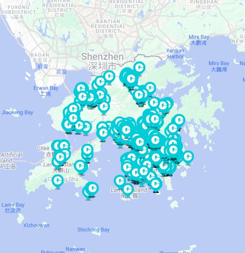 ChargeSpot HK Spot - Google My Maps