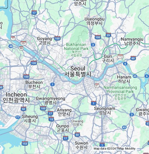 대한민국 먹킷리스트 맛집 지도 - Google My Maps