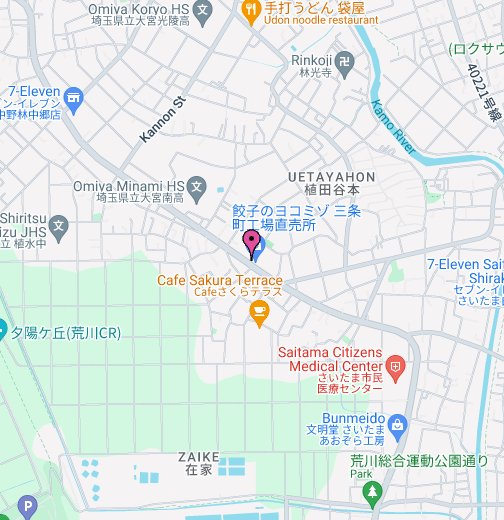 さいたま市西区マップ - Google My Maps