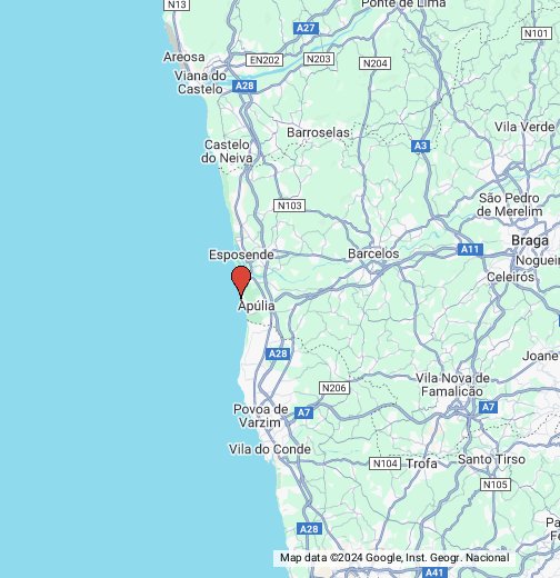 Mapa Portugal - Esposende, ADOC/AXL