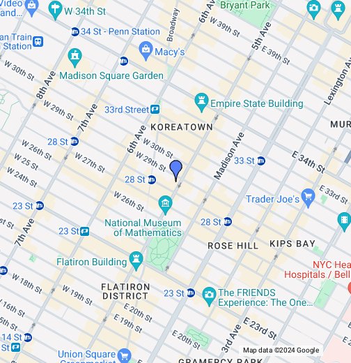 5th Avenue - Google My Maps