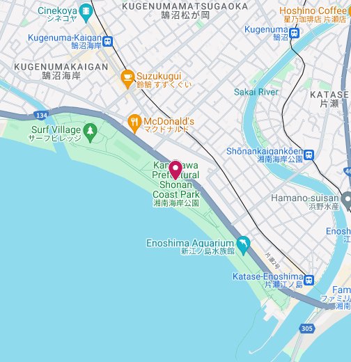 県立湘南海岸公園 - Google My Maps