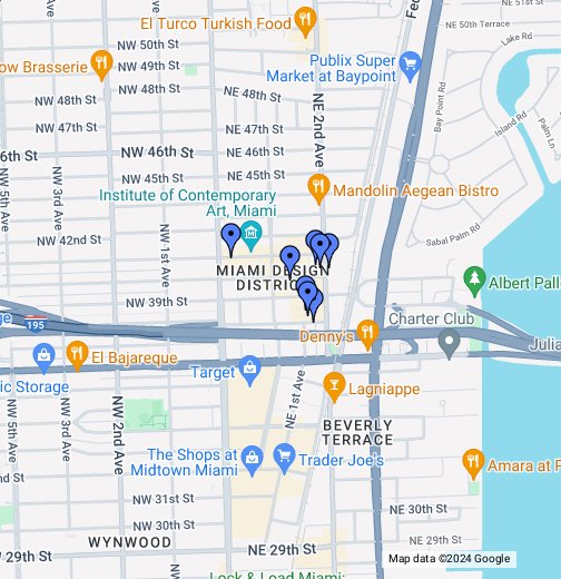Miami Design District - Google My Maps