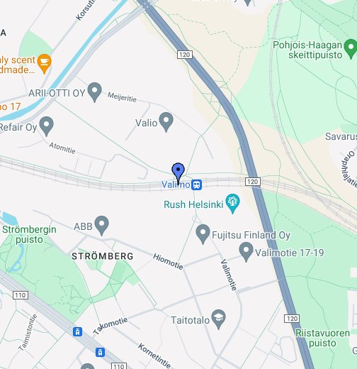 Valimo juna-asema - Google My Maps