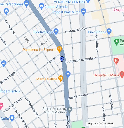 Comex Rullán :: Alemán - Google My Maps