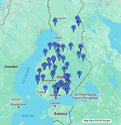 Suomen Sahat - Google My Maps