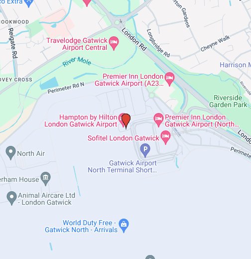 Londra Gatwick Airport - Google My Maps