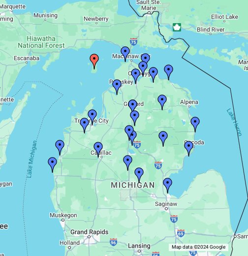 Lake Michigan Map With Cities Bekki Carolin 5388