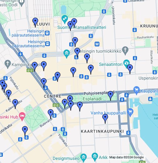 Helsinki Restaurants - Google My Maps