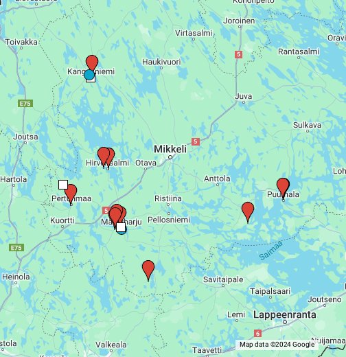 Uskonnot kartalla - Mikkelin seutukunta - Google My Maps