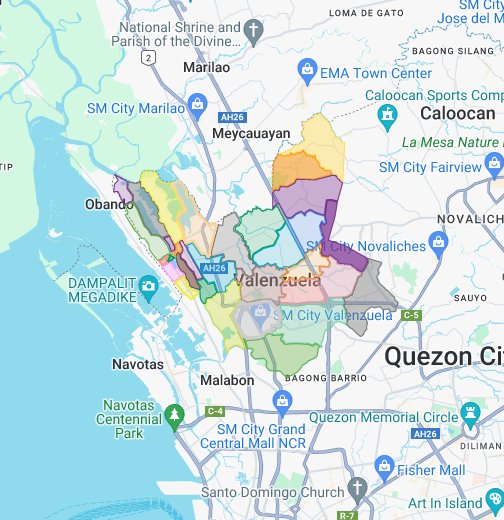 google map valenzuela city philippines